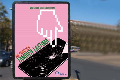 Sin contacto también lastima